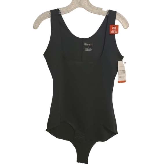 Skinny Girl | Classic Black Sleeveless Shaper Bodysuit (Size Large) - Picture 1 of 10